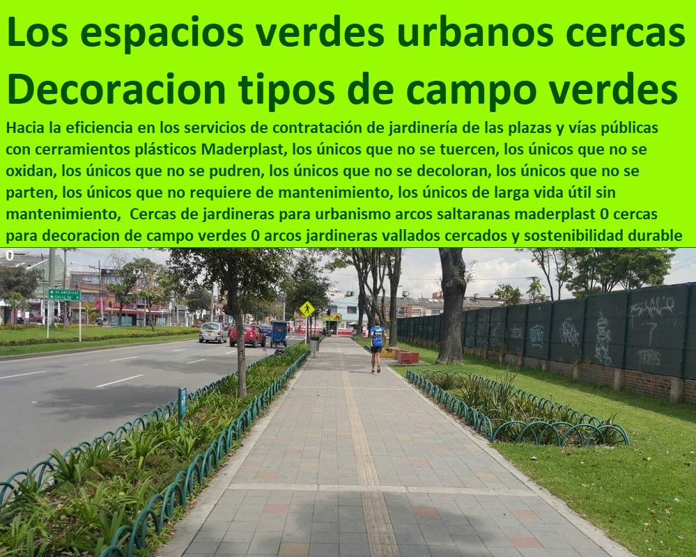 Mobiliario urbano Maderplast, con todas las ventajas de los nuevos